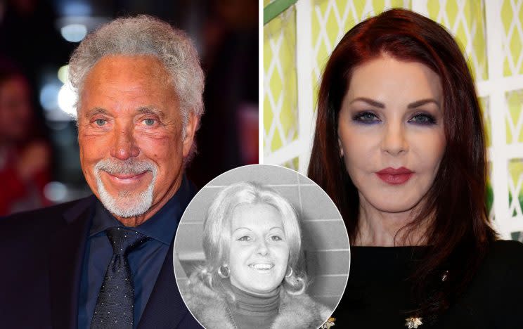 Tom Jones is reportedly dating Priscilla Presley but says he’ll never remarry (PA)