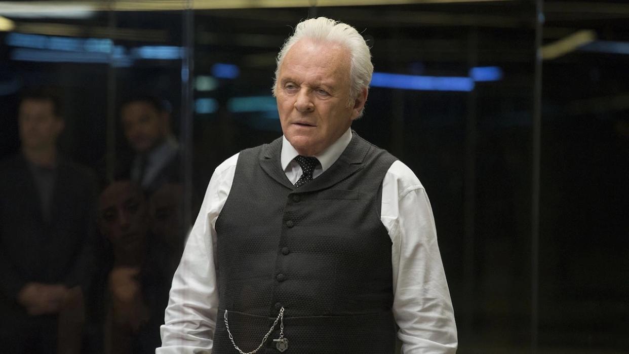  Anthony Hopkins as Dr. Robert Ford in Westworld 