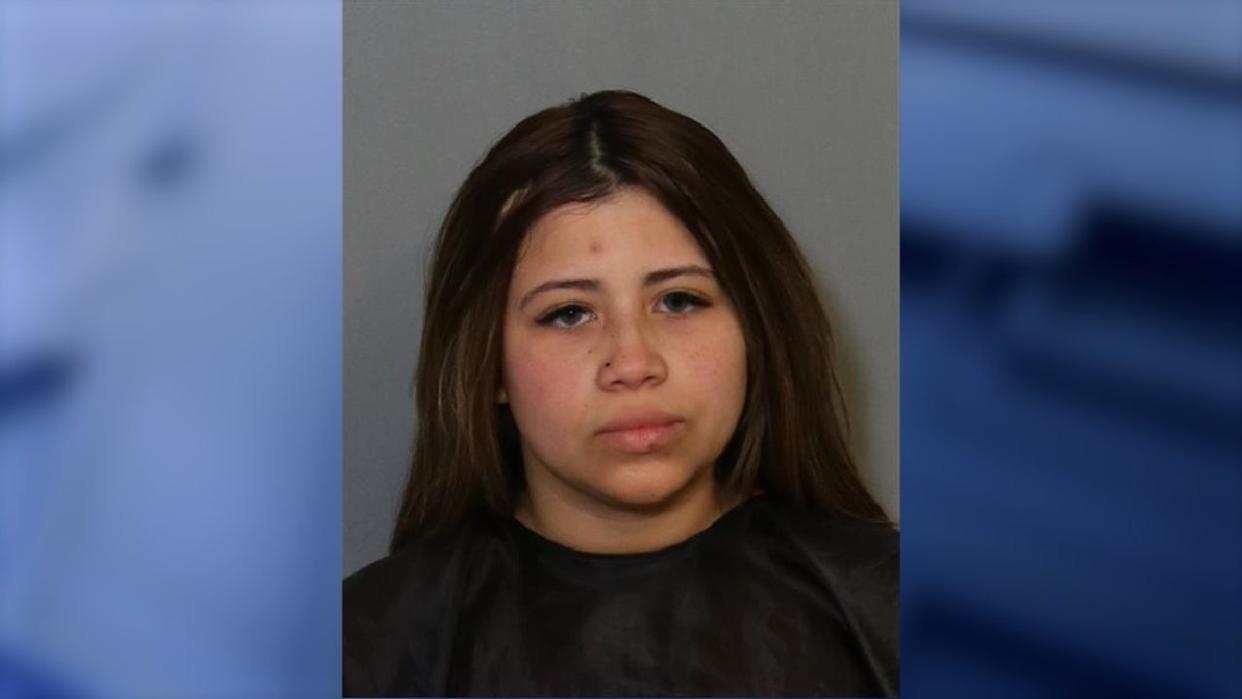 <div>Monicsabel Romero-Soto, the live-in girlfriend of Giovany Joel Crespo Hernandez, was arrested and charged with trafficking in cocaine. (Photo: Osceola County Jail)</div>