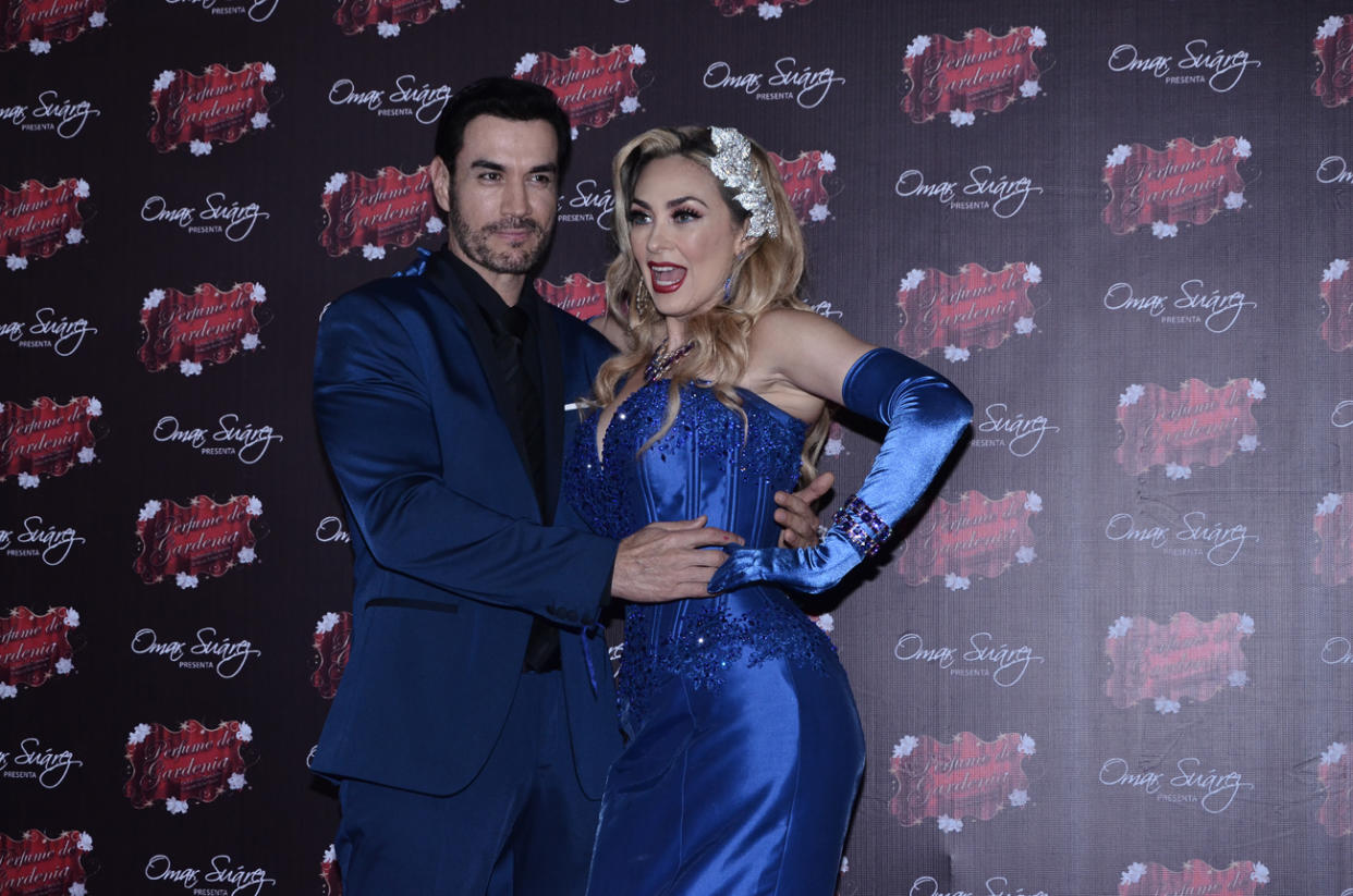 David Zepeda y Aracely Arámbula / Agencia México 