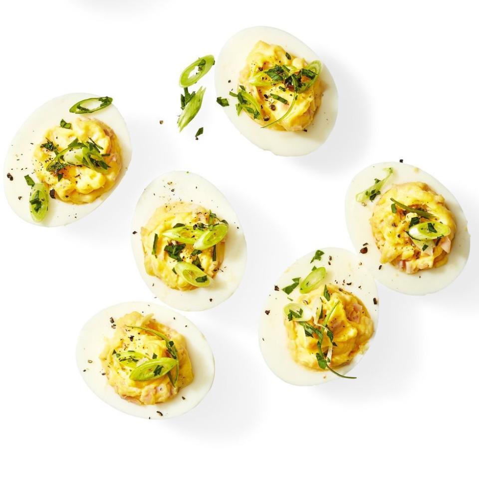 Spicy Deviled Eggs