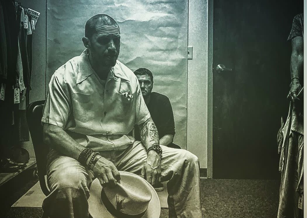 Tom Hardy as Al Capone in Fonzo (Credit: Instagram)