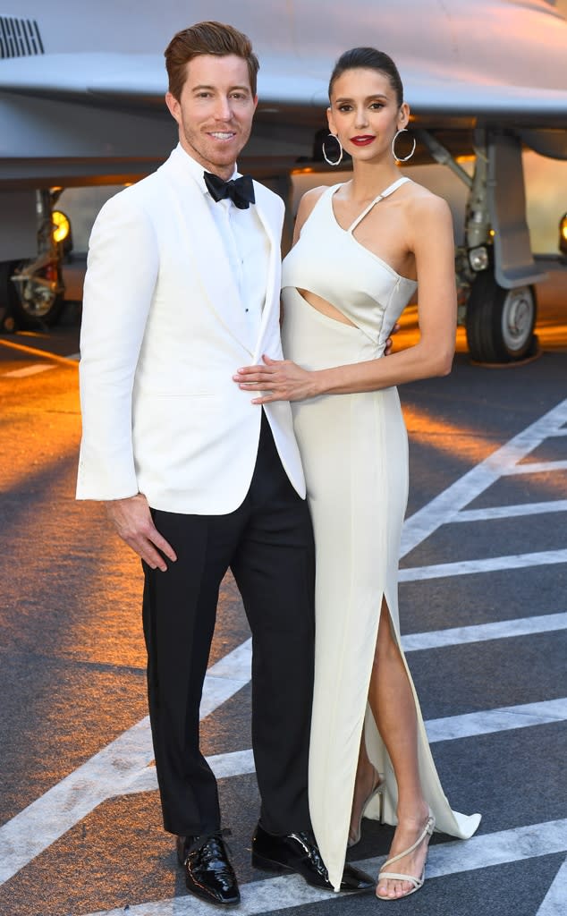 Shaun White, Nina Dobrev, Top Gun: Maverick Premiere