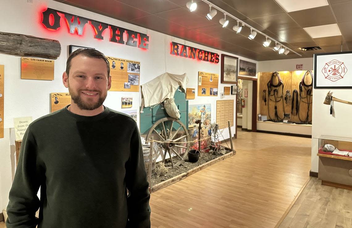 Owyhee County Museum director Eriks Garsvo has made many changes to the museum, from lighting and flooring to adding new displays and collections, in the five years he’s been at the helm.