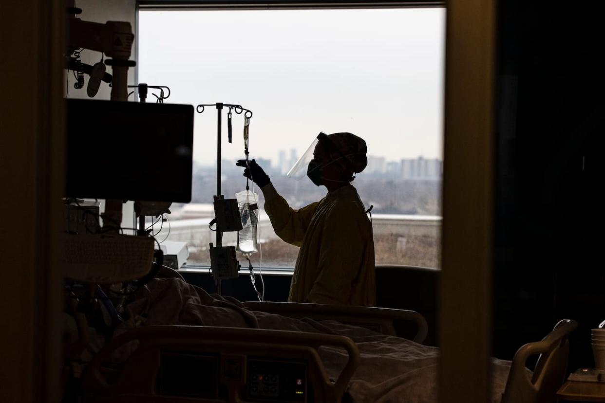 A total of 1,509 New Brunswickers have now been hospitalized for or with COVID-19 since the respiratory season began on Aug. 27, 96 of whom required intensive care. (Evan Mitsui/CBC - image credit)