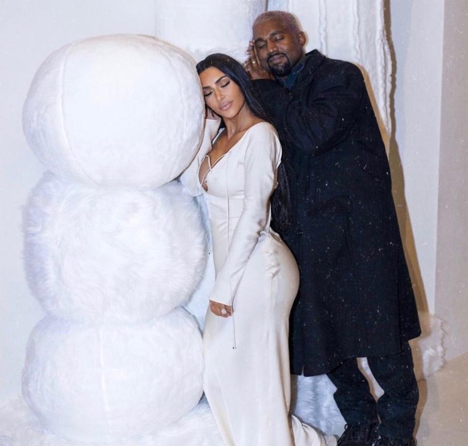 Kanye West on Kim Kardashian Christmas Eve Wardrobe Malfunction