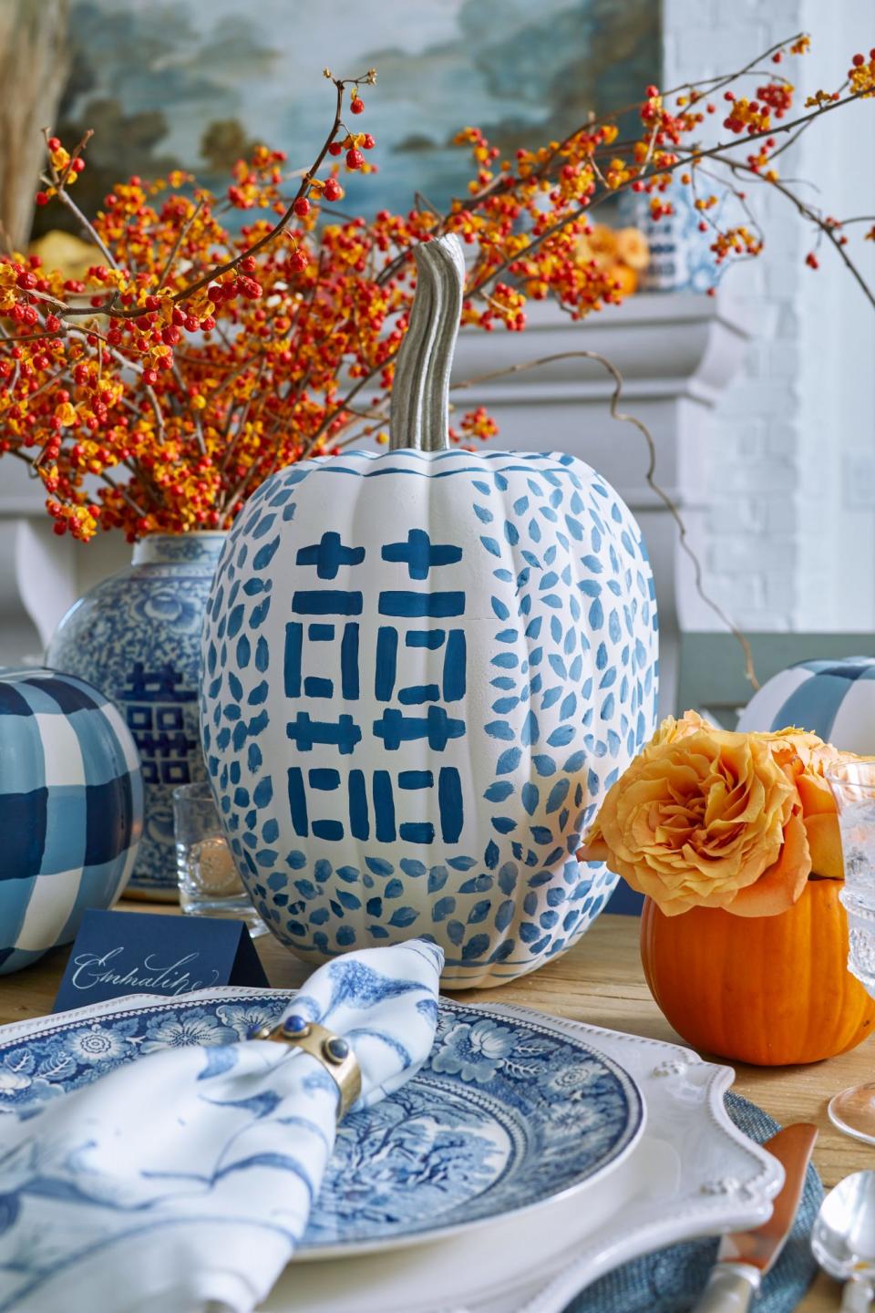 11 Painted Pumpkins for A Carve-Free Halloween