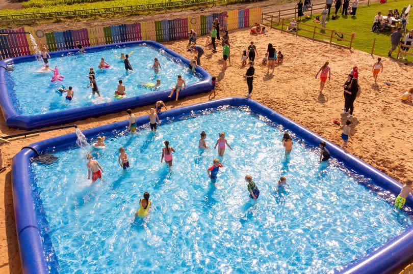 This huge paddling pool and beach complex is opening at the National Forest Adventure Farm