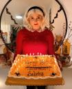 <p>Give <em>Sabrina, the Teenage Witch</em> a chilling twist ... get it? The red dress, blonde curls and black headband are pretty generic, so go the extra mile by serving a cake similar to the one on the hit Netflix show.</p><p><em><a href="https://www.instagram.com/p/B4Fx389pKcZ/" rel="nofollow noopener" target="_blank" data-ylk="slk:Get the tutorial at Noelle Downing »;elm:context_link;itc:0;sec:content-canvas" class="link ">Get the tutorial at Noelle Downing »</a></em> </p>