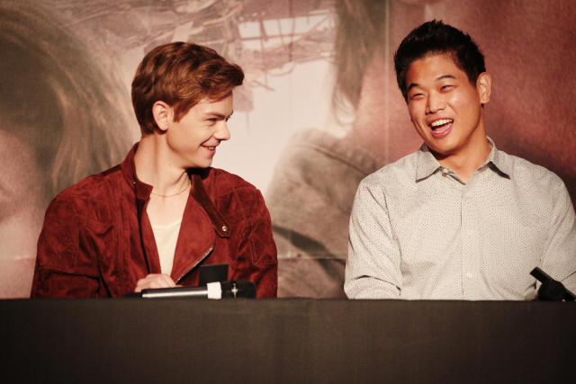 Thomas Brodie Sangster and Ki Hong Lee Set the Red Carpet on Fire