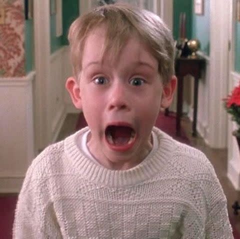 Then: Macaulay Culkin as Kevin McCallister