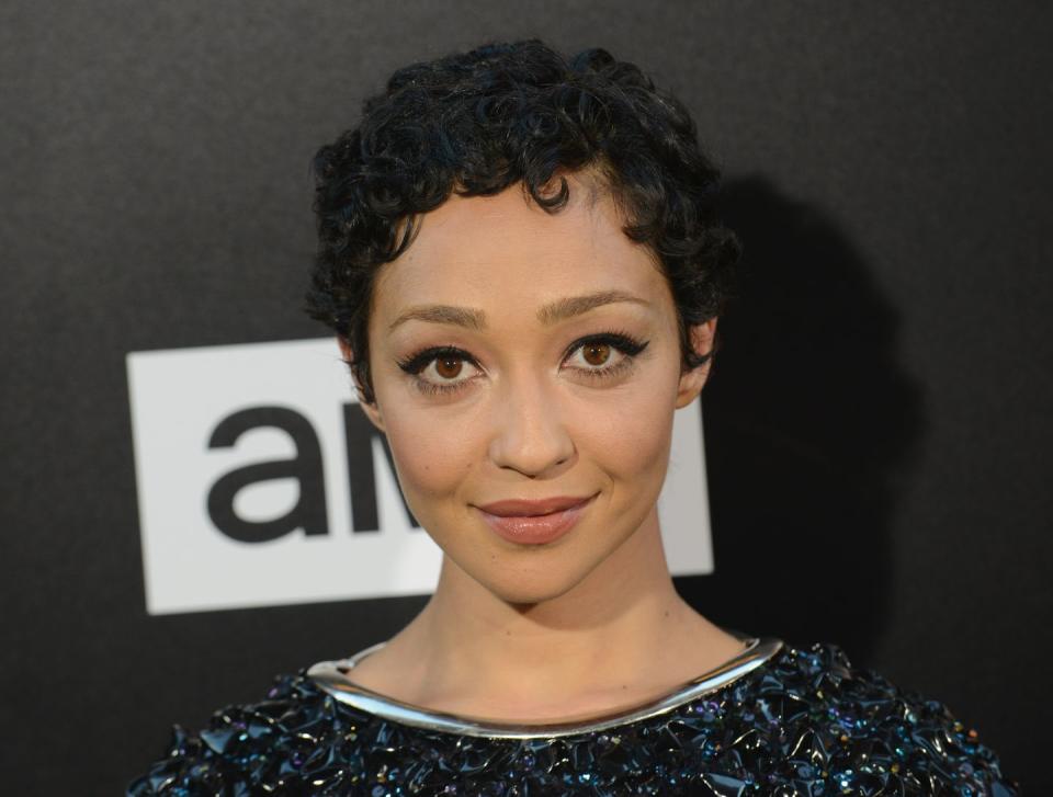 <p>Sometimes the best way to style your short, curly hair is to cut it even shorter and wear it even curlier á la Ruth Negga. The style boasts an elegant, ‘20s feel without looking outdated.</p>