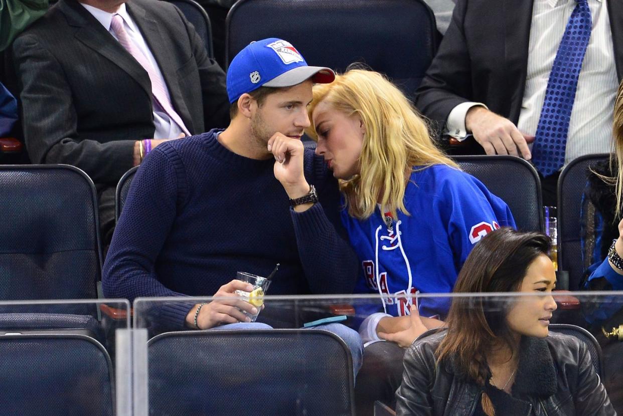 celebrities attend the philadelphia flyers vs new york rangers game november 19, 2014