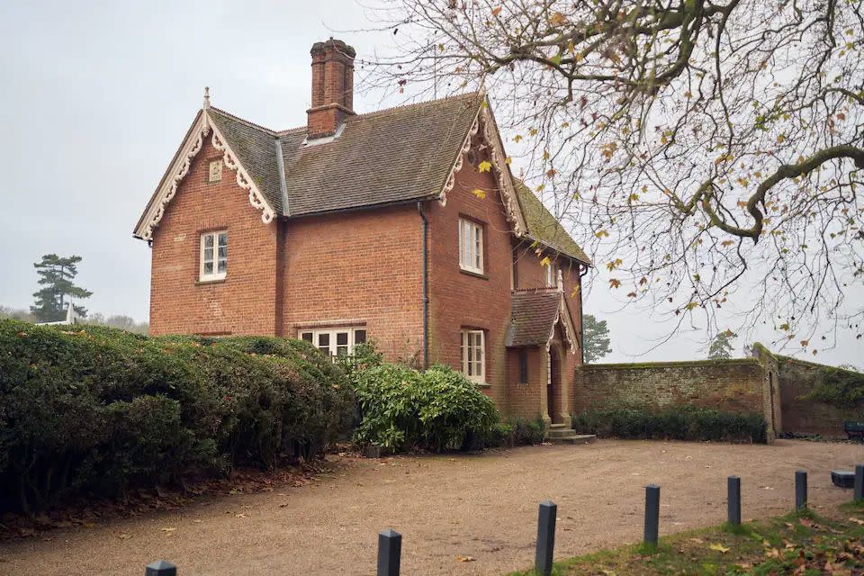 head gardener's cottage at audley end house on airbnb