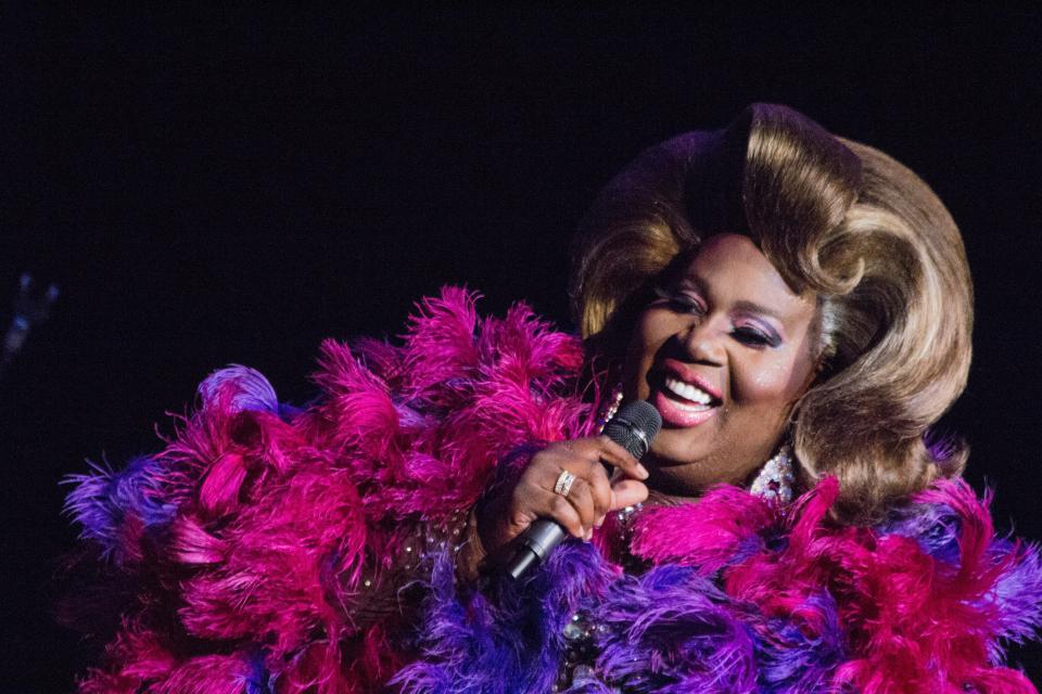RuPaul's "Drag Race" star Latrice Royale performs her Christmas show in Des Moines.