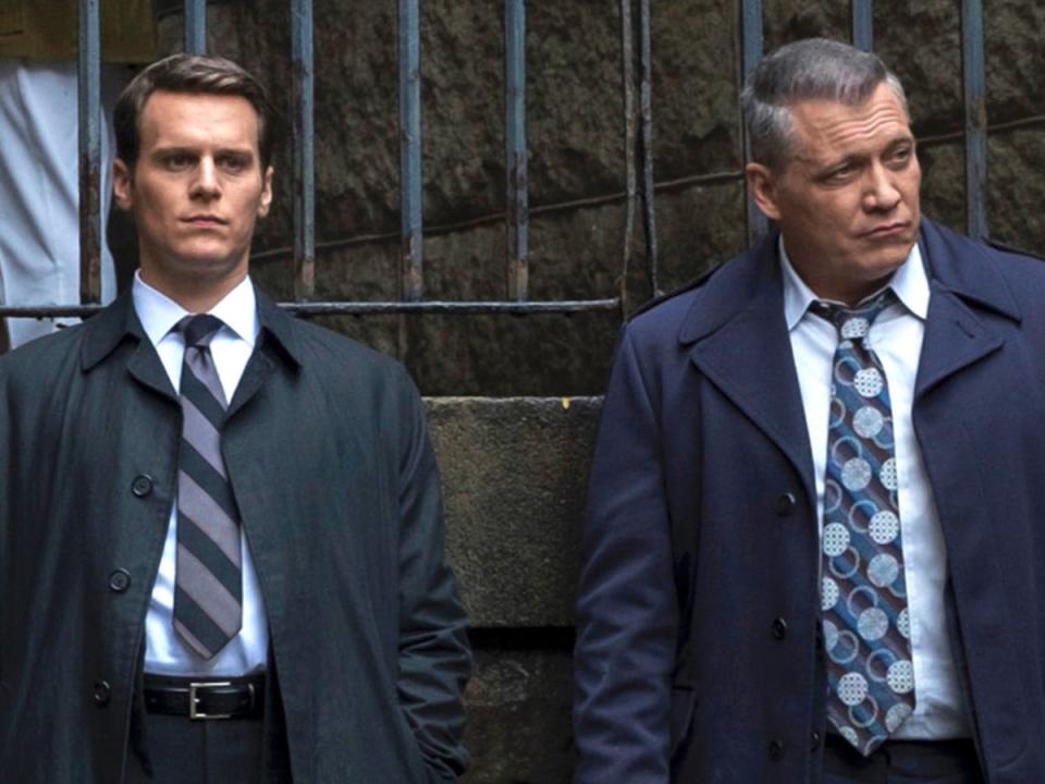 Jonathan Groff and Holt McCallany in ‘Mindhunter’ (Netflix)