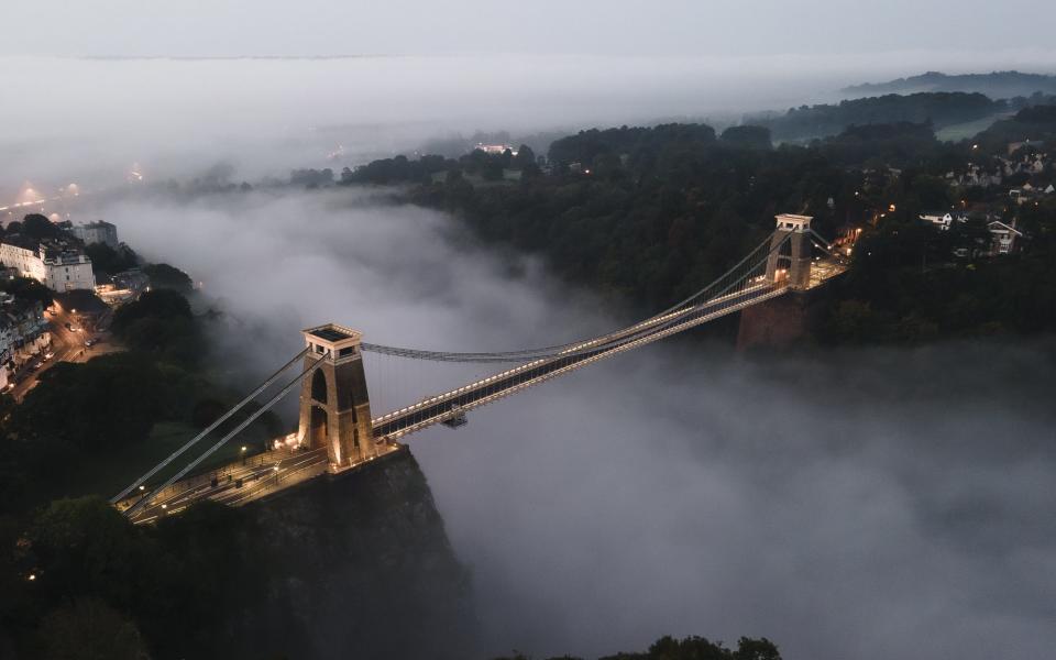 Clifton Suspension Bridge by Sam Binding - Historic Photographer of the Year