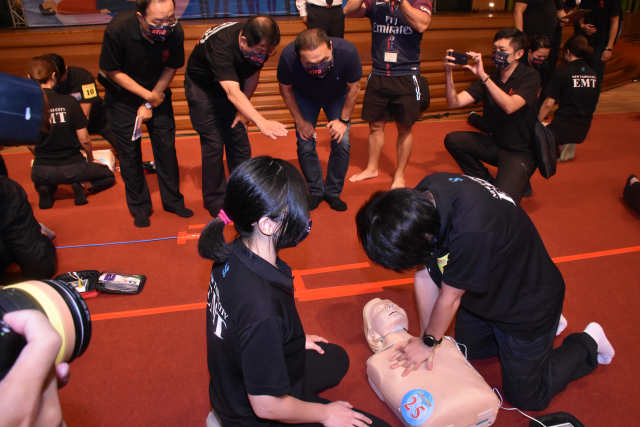 非常心動全面啟動　千人CPR決賽救護義消22週年慶