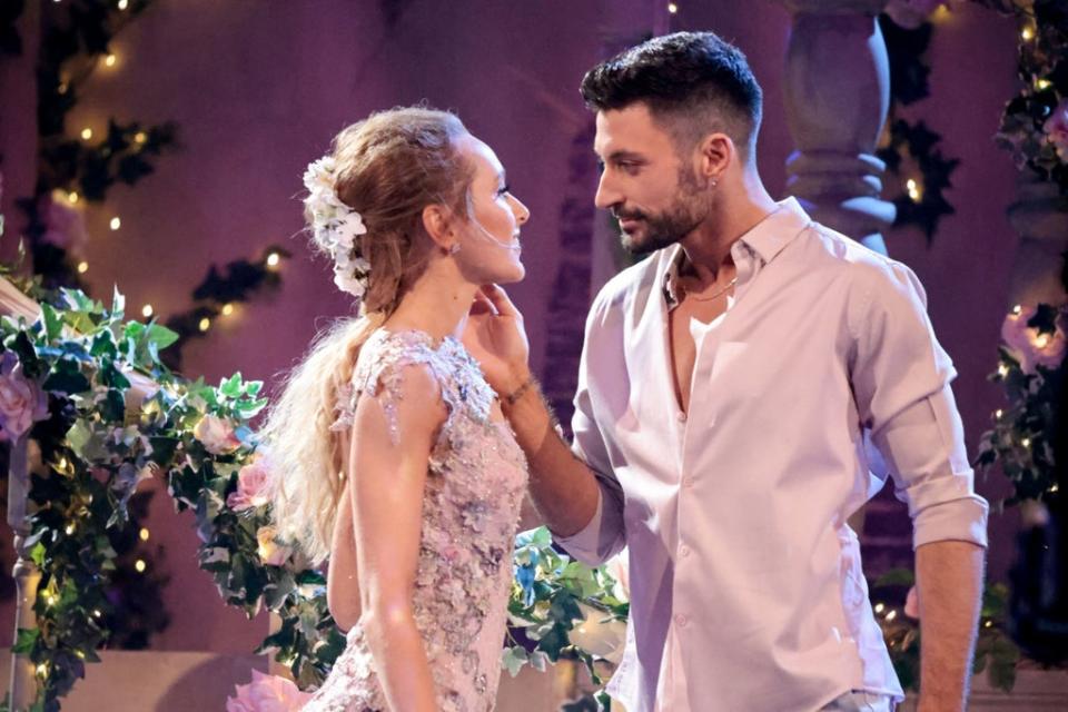 Rose Ayling-Ellis and Giovanni Pernice during the final of Strictly Come Dancing (PA)