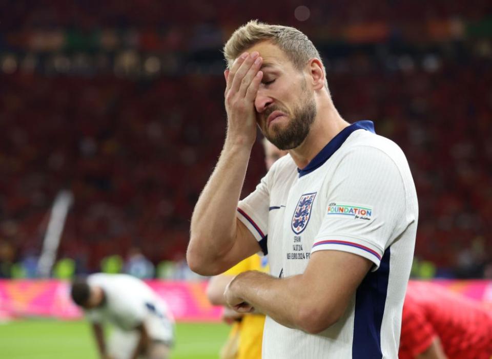 Kane and England suffered final heartbreak again in the Euro 2024 final