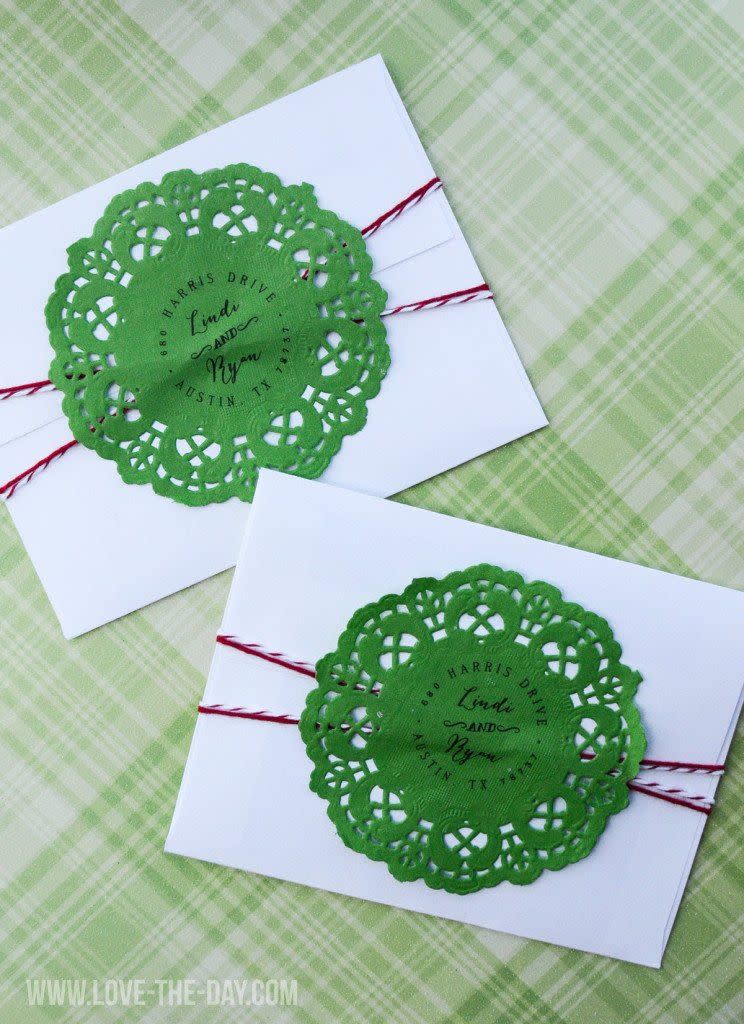 Doily Card