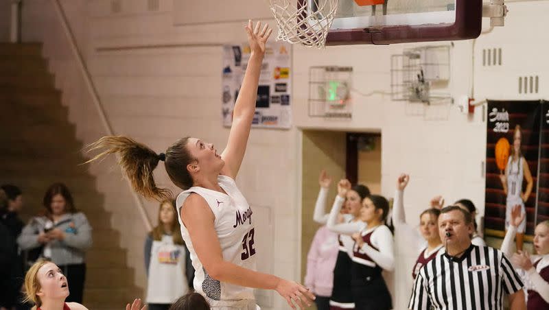 Morgan’s Alyvia Jaffa was voted the Deseret News 3A Player of the Year.