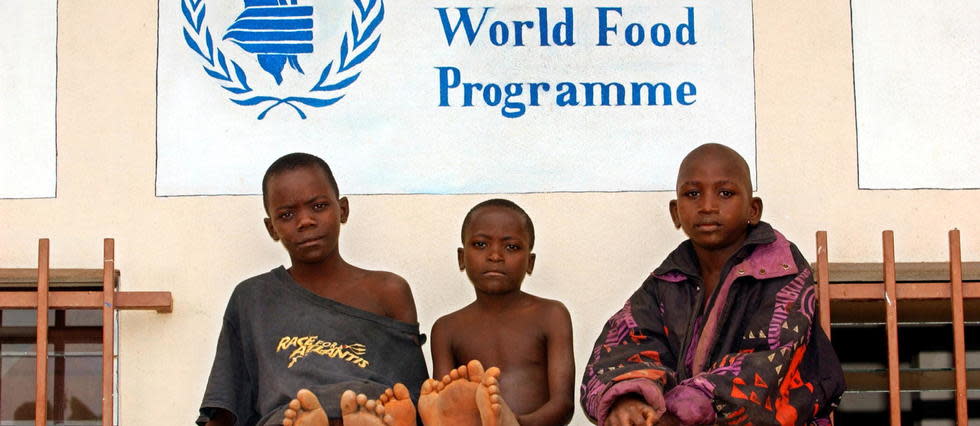 Le Programme alimentaire mondial de l'ONU (WFP en anglais) récompensé du Nobel de la paix (illustration).
