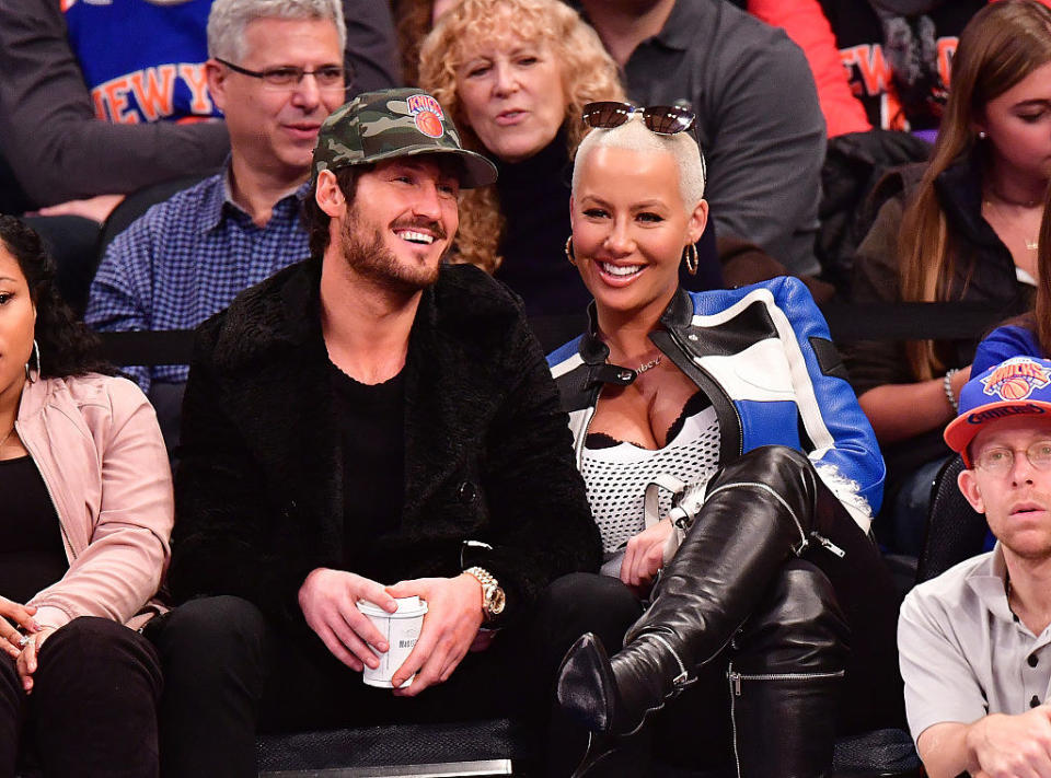 Valentin Chmerkovskiy and Amber Rose