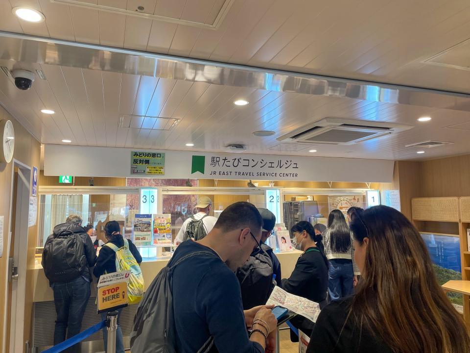 An image of the author's experience riding one of Japan's bullet trains.