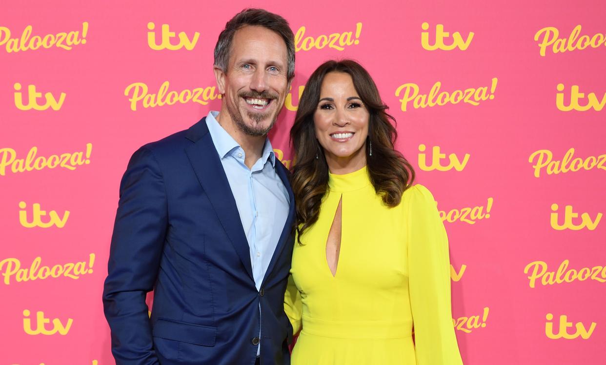 Nick Feeney and Andrea McLean have been married for two years (Credit: Getty Images)