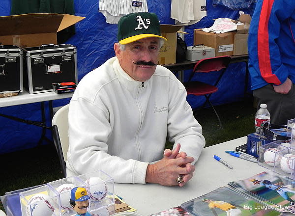 Rollie Fingers spends '15 seconds' each day waxing his mustache