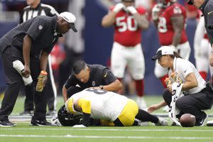 Steelers QB Kenny Pickett out with left knee injury