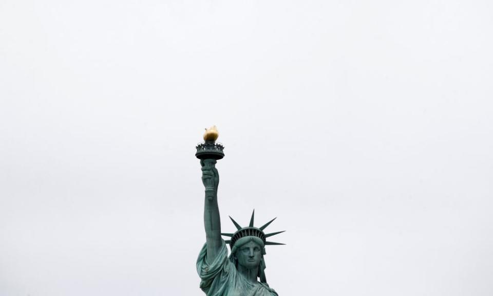 The Statue of Liberty: its meaning is entirely a matter of the angle of perception..