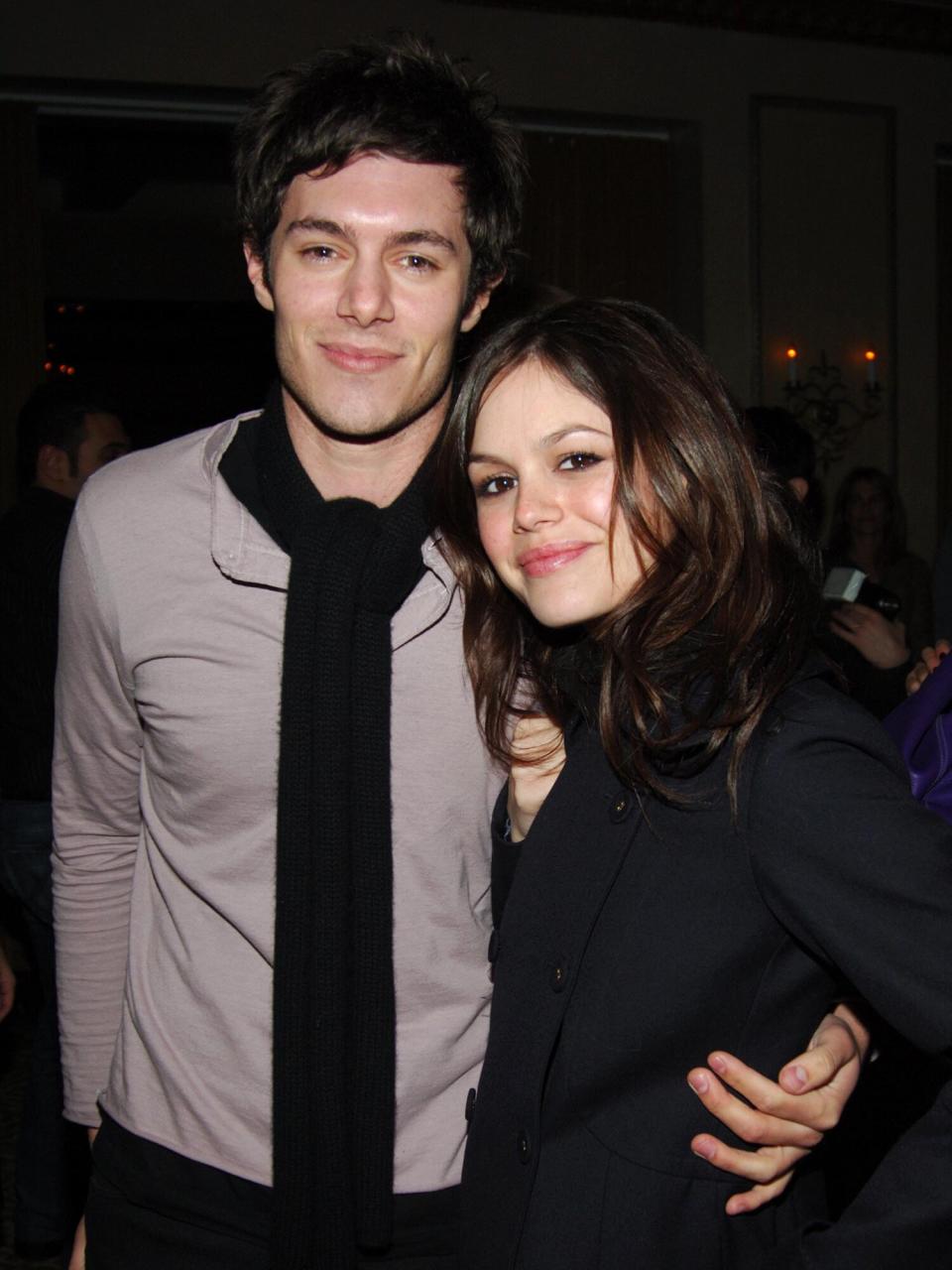 Adam Brody and Rachel Bilson attend Afterparty for the MARC JACOBS Fall 2006 Fashion Show at 24 Fifth Ave on February 6, 2006 in New York City