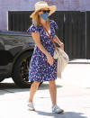 <p>Reese Witherspoon heads to a skincare spa on Wednesday in Brentwood, California.</p>