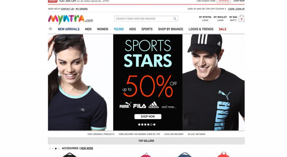 <a href="http://www.fitiquette.com/" target="_blank">Myntra</a>