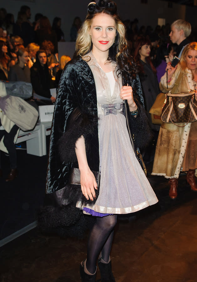 LFW AW13 FROW Kate Nash