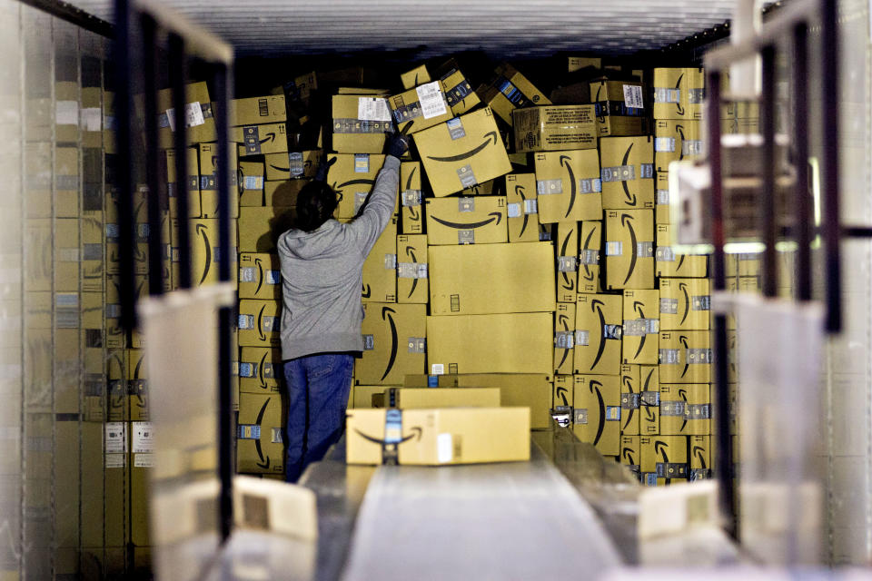 A group of employees is asking Amazon to improve working conditions at a Minnesota warehouse.