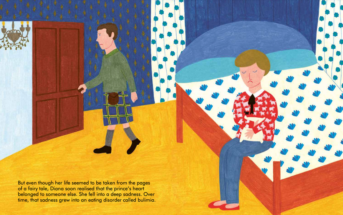 Pages from ‘Little People, BIG DREAMS: Princess Diana’ (Quarto Group)
