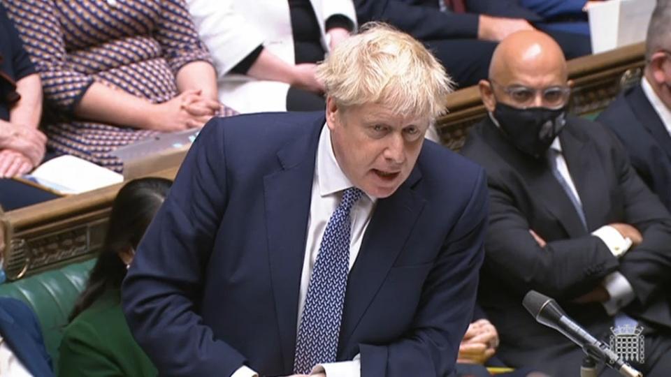 Prime Minister Boris Johnson has faced calls to quit since admitting attending a drinks event in No 10 during the first coronavirus lockdown (House of Commons/PA) (PA Wire)