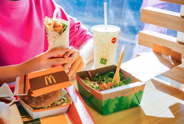 <p>New Africa / Shutterstock</p> McDonald's may have discontinued its salad offerings across its US locations — but it is still very much around in many other countries, such as Poland and Ireland.