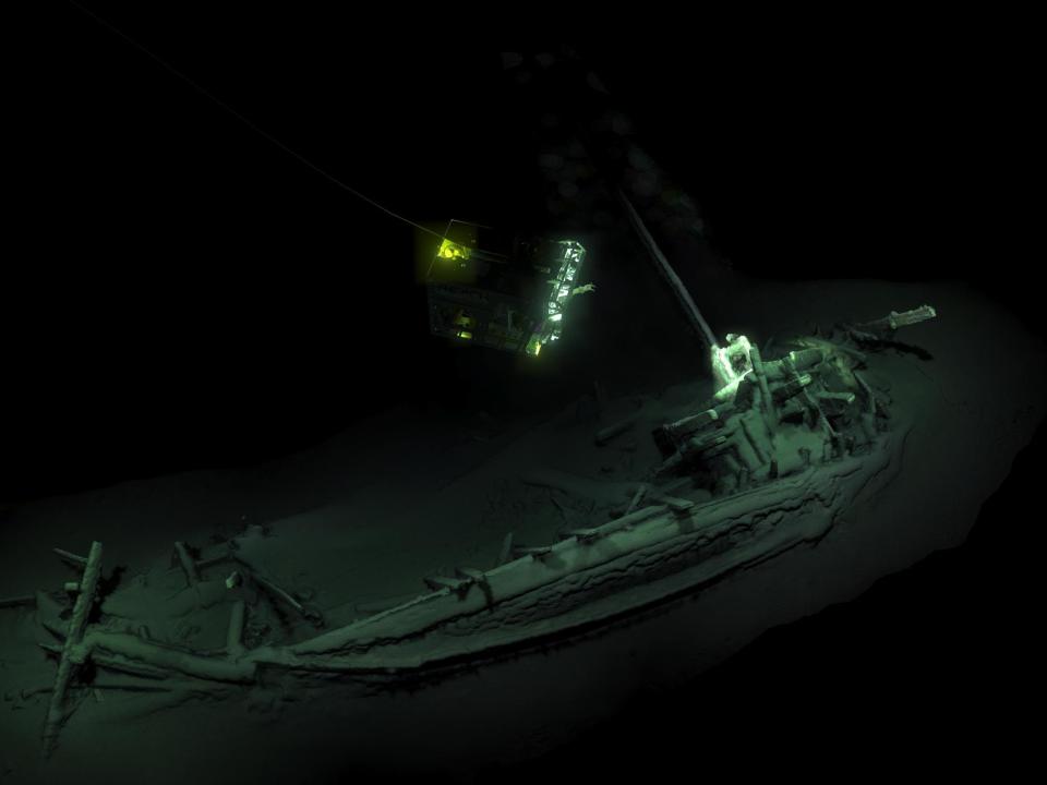 World’s oldest intact shipwreck discovered in Black Sea after more than 2,400 years