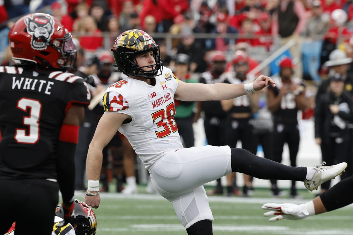 NFL Draft 2023: Patriots trade up for Maryland K Chad Ryland in