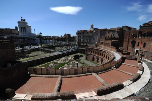 The Trajan's Market in Rome. Built in the second century AD as a series of vaulted offices for managers of the nearby Trajan Forum headed up by a "procurator", the architectural complex has served as a fortress, a convent and a barracks over the centuries