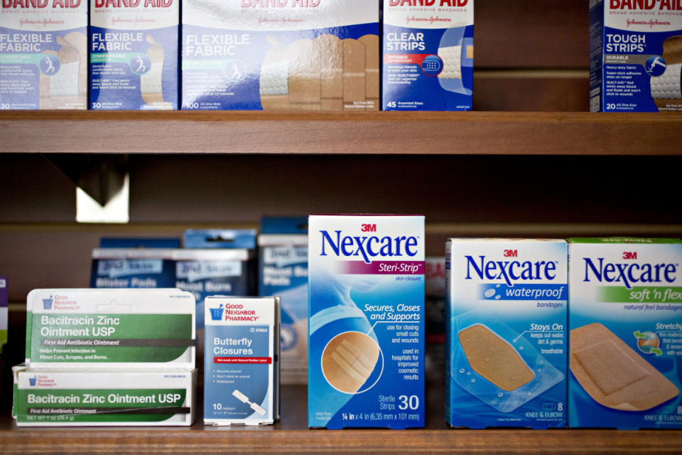 3M's healthcare business, including Nexcare products will be spun off into a new business. Photo by Daniel Acker<p>Bloomberg/Getty Images</p>