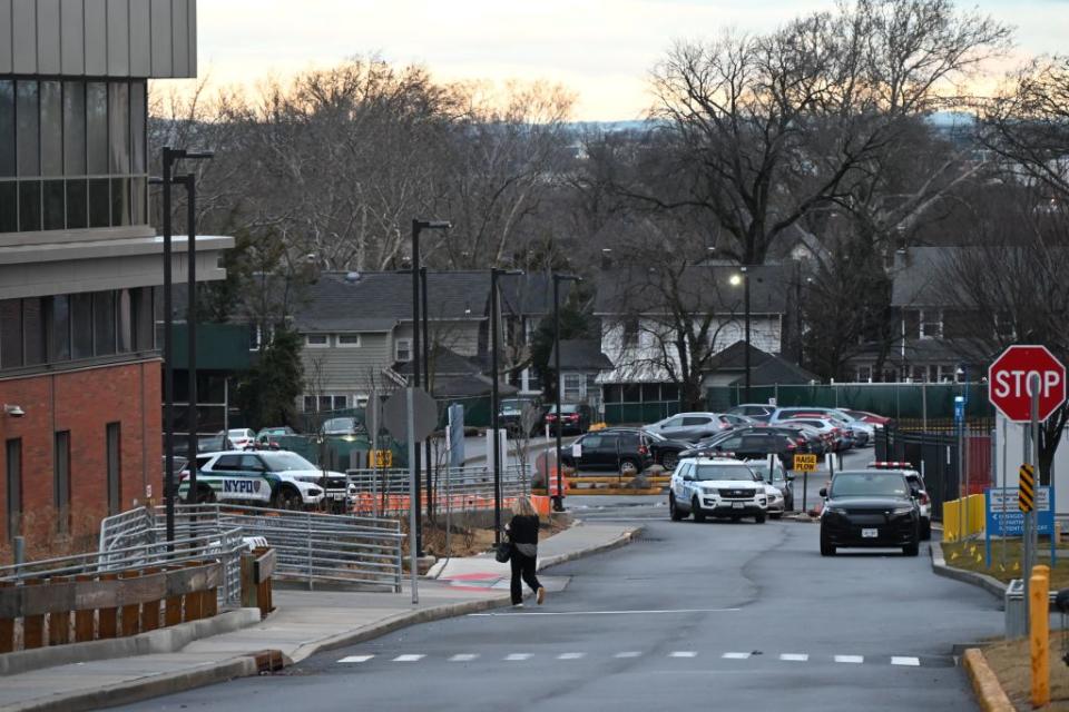 All of the injured hospital workers were listed in stable condition. Kyle Mazza/NurPhoto/Shutterstock