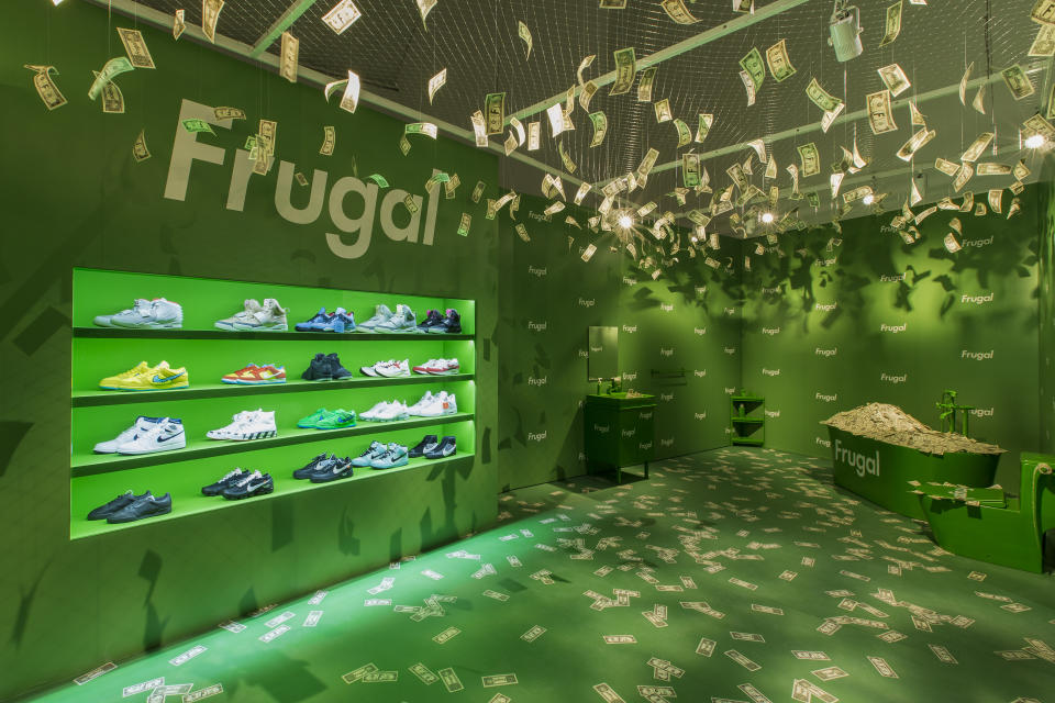 The Frugal Pop-Up. PHOTO: Marina Bay Sands