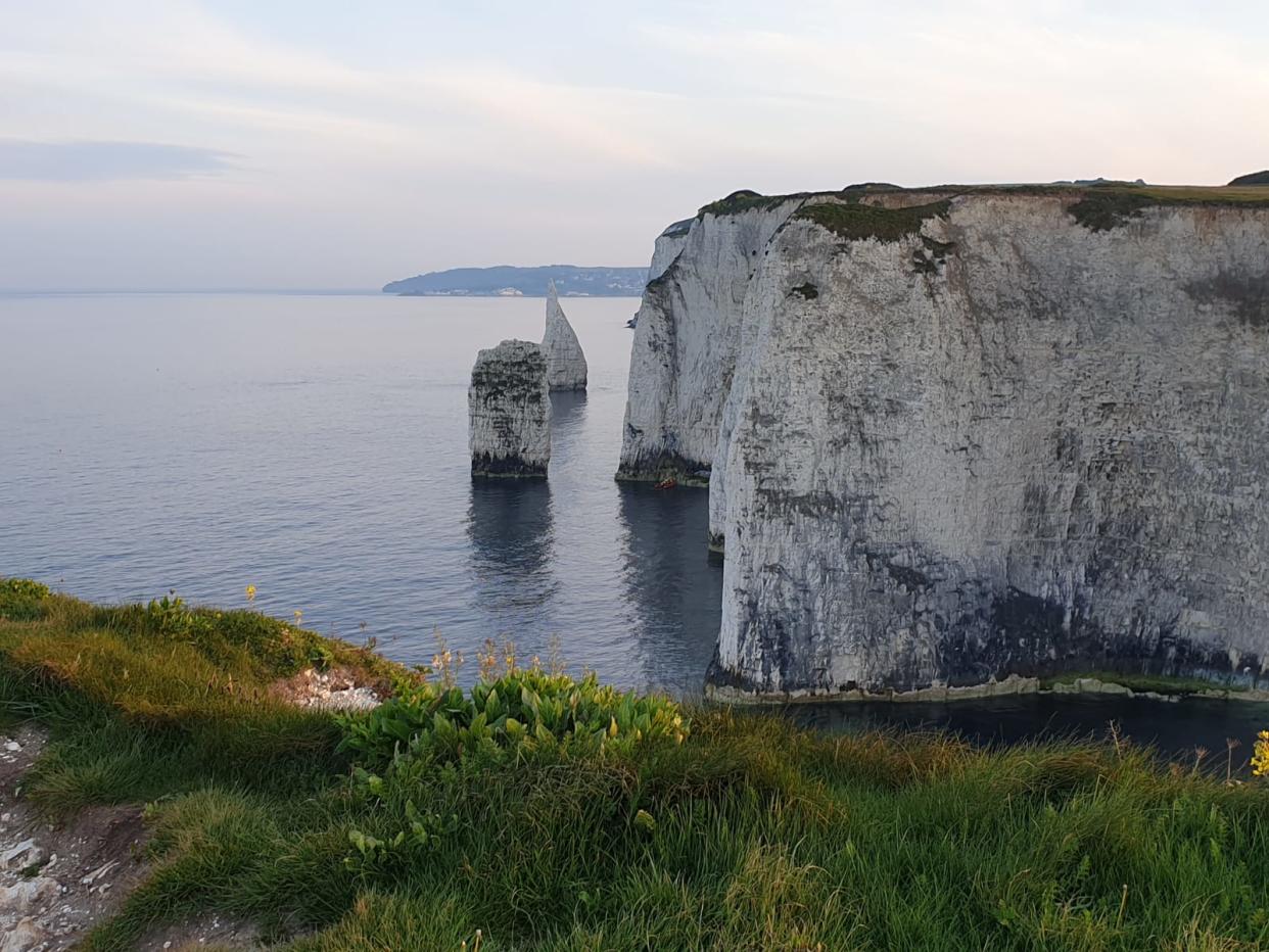 The group had travelled 110 miles to the Dorset coast(Picture: Swanage Coastguard)