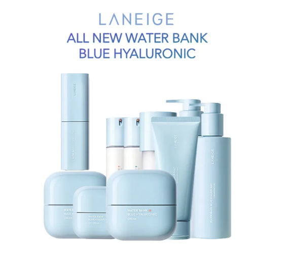 Laneige Water Bank Blue Hyaluronic Skincare. (PHOTO: Lazada Singapore)