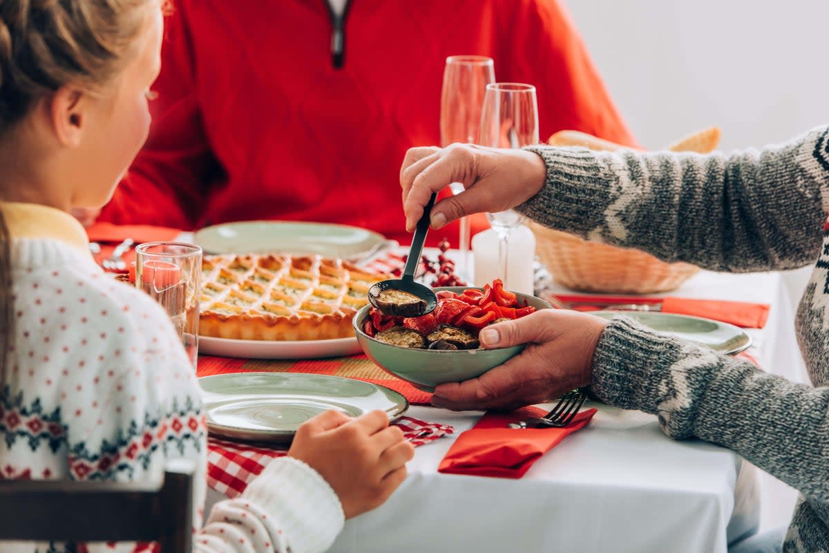 Why not add a few more colourful veggie dishes to your Christmas table? (Alamy/PA)